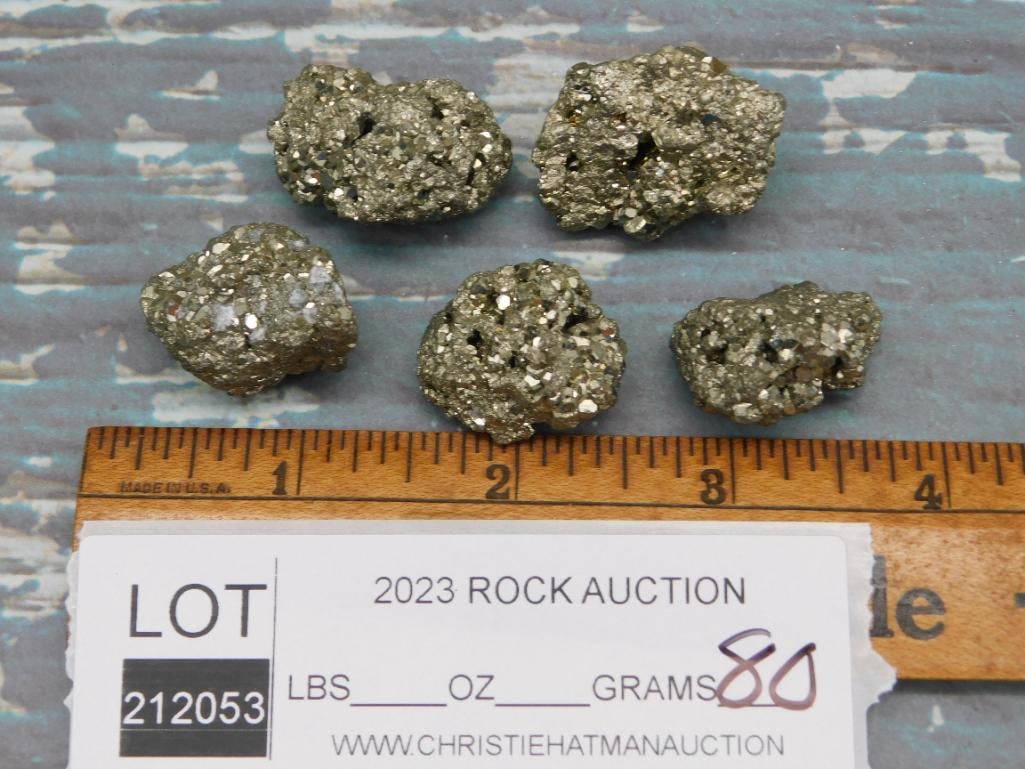 PYRITE ROCK STONE LAPIDARY SPECIMEN - 2