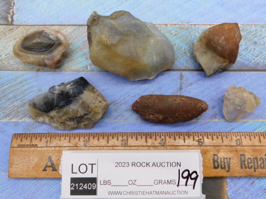 MIXED LOT ROCK STONE LAPIDARY SPECIMEN - 2