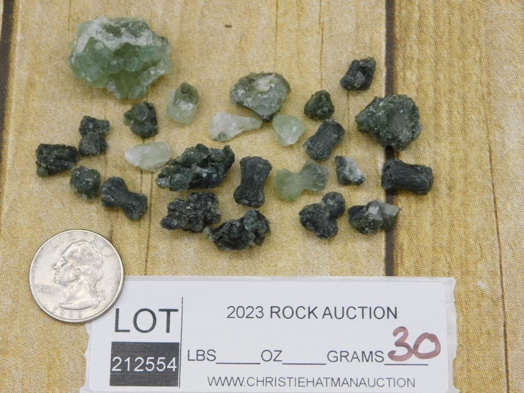 PREHNITE ROCK STONE LAPIDARY SPECIMEN - 2