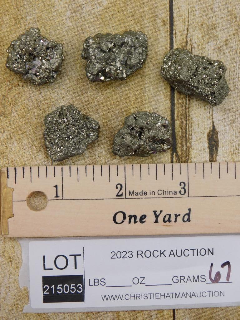 PYRITE ROCK STONE LAPIDARY SPECIMEN - 2