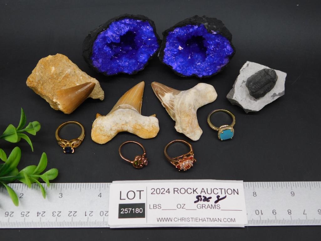 MIXED LOT ROCK STONE LAPIDARY SPECIMEN - 2