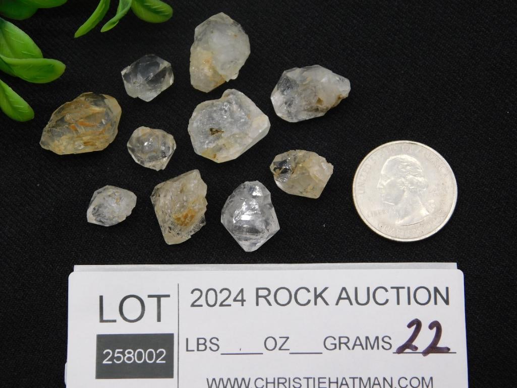 HERKIMER DIAMONDS ROCK STONE LAPIDARY SPECIMEN - 3