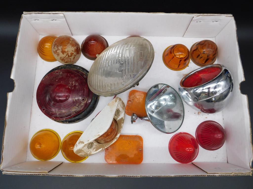 MIXED LIGHTS VINTAGE AUTOMOBILIA ANTIQUE (1 of 3)