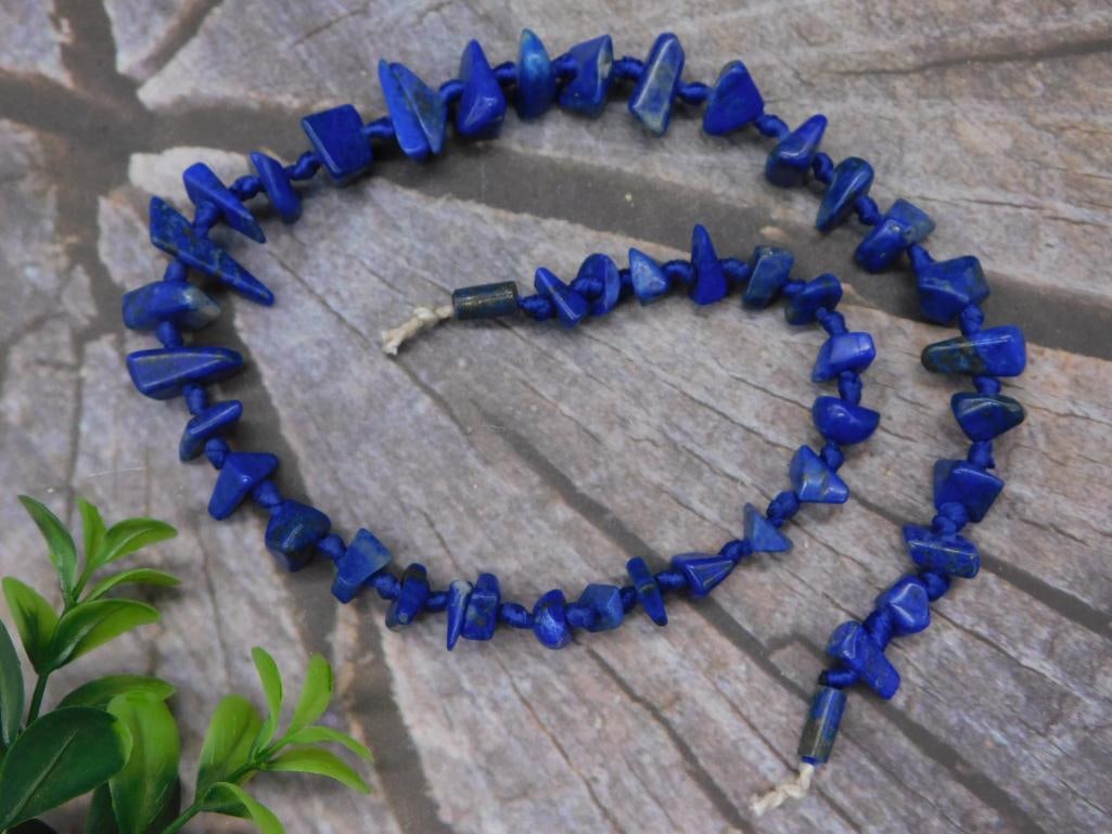 LAPIS LAZULI BEADS ROCK STONE LAPIDARY SPECIMEN: LAPIS LAZULI BEADS ROCK STONE LAPIDARY SPECIMEN