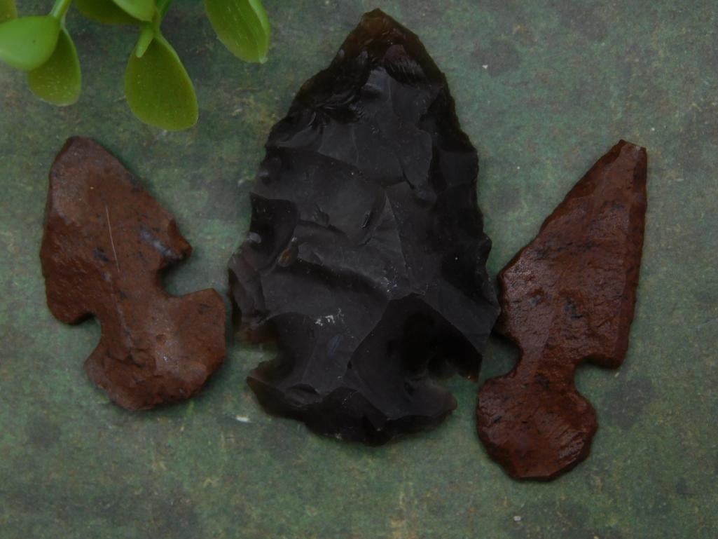 Hand Knapped Artifacts Rock Stone Lapidary Specimen (1 of 2)