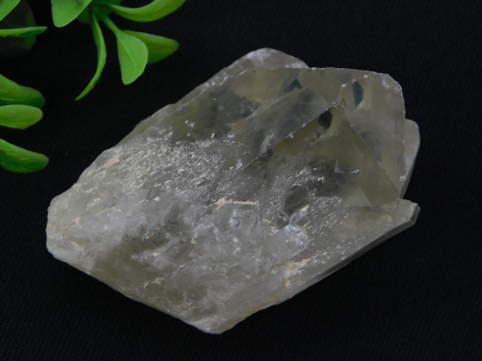 Crystal — Green Smoky Quartz Raw Crystal Cluster Double Point Specimen 132g (1 of 3)