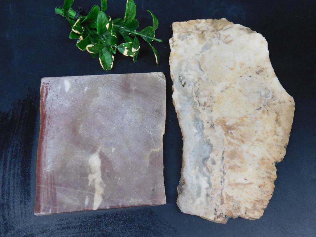 MIXED ROUGH LOT ROCK STONE LAPIDARY SPECIMEN: MIXED ROUGH LOT ROCK STONE LAPIDARY SPECIMEN - Part of our Discover Golden Attic, Crystals and Gems auction at HATMAN'S Auctions! Please see photos for measurements and condition. YES, we have