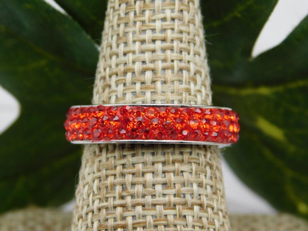 GENUINE STONE RING SIZE 6: GENUINE STONE RING SIZE 6 - Part of our Discover Twilight Bazaar, Crystals and Gems auction at HATMAN'S Auctions! Please see photos for measurements and condition. YES, we have in-house shipping! We h