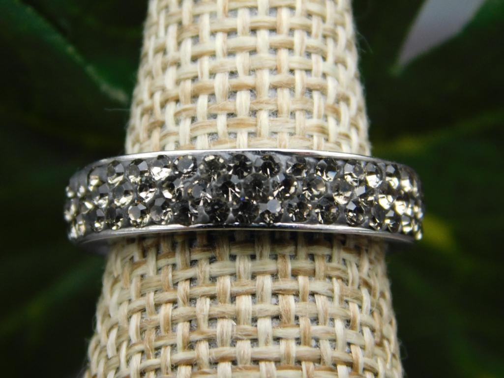 GENUINE STONE RING SIZE 6 - 4