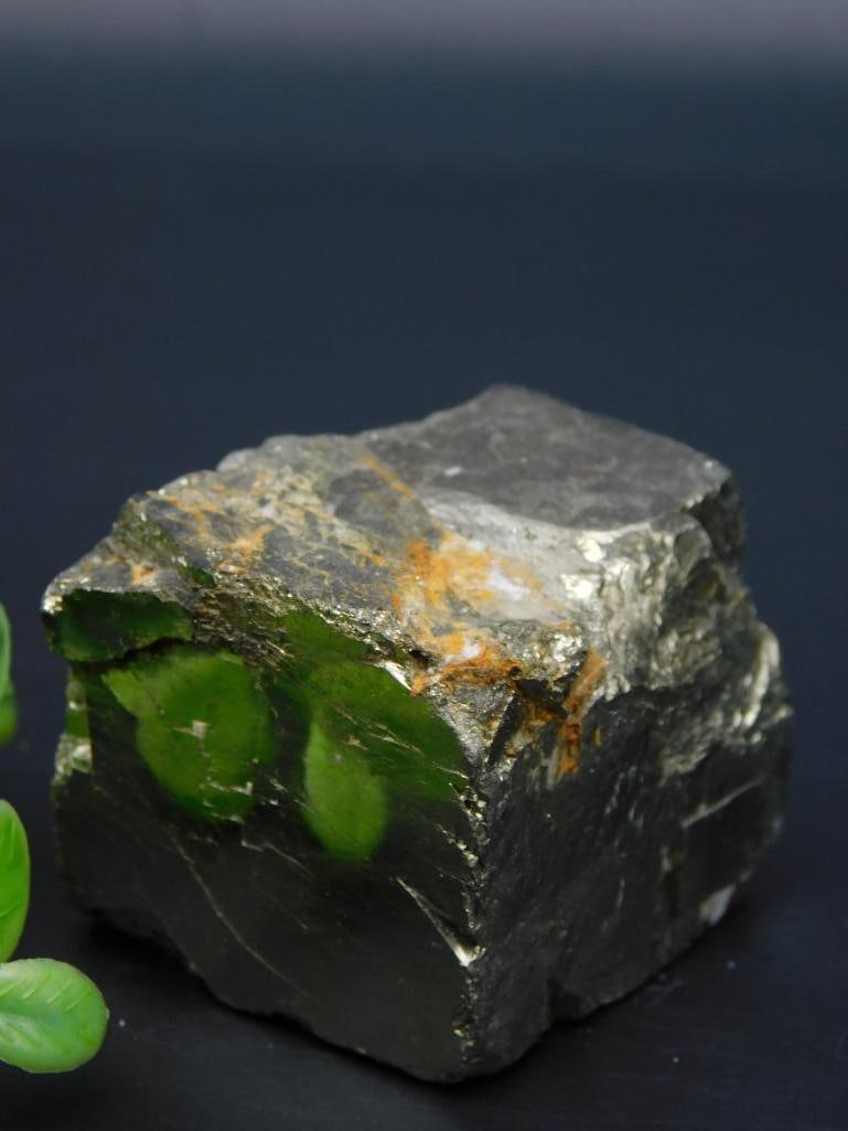 NATURAL FORMATION SPANISH PYRITE CUBE ROCK STONE LAPIDARY SPECIMEN: NATURAL FORMATION SPANISH PYRITE CUBE ROCK STONE LAPIDARY SPECIMEN - Authentic estate find offered in our online auction. Perfect for collectors, resellers, and enthusiasts of vintage, antiques, miner