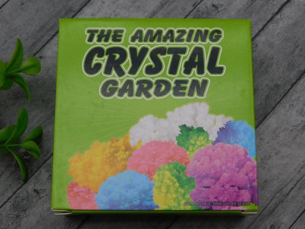 GROW YOUR OWN GARDEN CRYSTALS: GROW YOUR OWN GARDEN CRYSTALS - Authentic estate find offered in our online auction. Perfect for collectors, resellers, and enthusiasts of vintage, antiques, minerals, rocks, crystals, jewelry, and ra