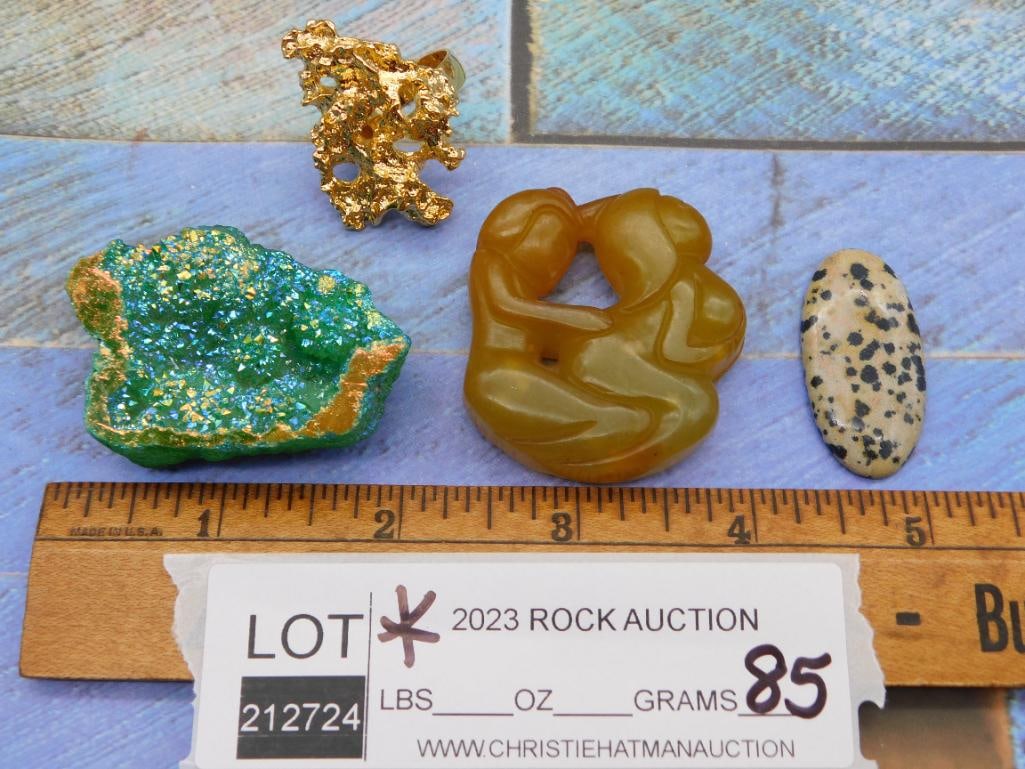 MIXED LOT ROCK STONE LAPIDARY SPECIMEN - 3