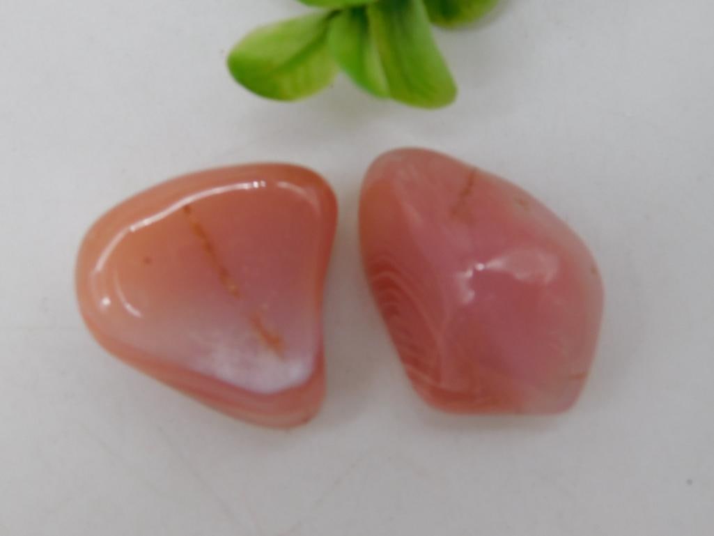 PEACH BOTSWANA AGATE ROCK STONE LAPIDARY SPECIMEN: WELCOME TO HATMAN AUCTIONS! SPECIAL NOTICE: Please see photos for measurements and descriptions. ***Yes, we have in house shipping with MANY REPEAT CUSTOMERS because of our streamlined service. ****We