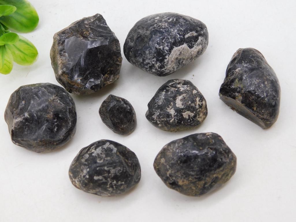 APACHE TEARS ROCK STONE LAPIDARY SPECIMEN (1 of 2)