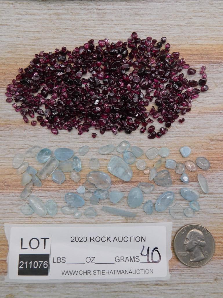 AVENTURINE AND GARNET GEMSTONES ROCK STONE LAPIDARY SPECIMEN: WELCOME TO HATMAN AUCTIONS! SPECIAL NOTICE: Please see photos for measurements and descriptions. ***Yes, we have in house shipping with MANY REPEAT CUSTOMERS because of our streamlined service. ****We