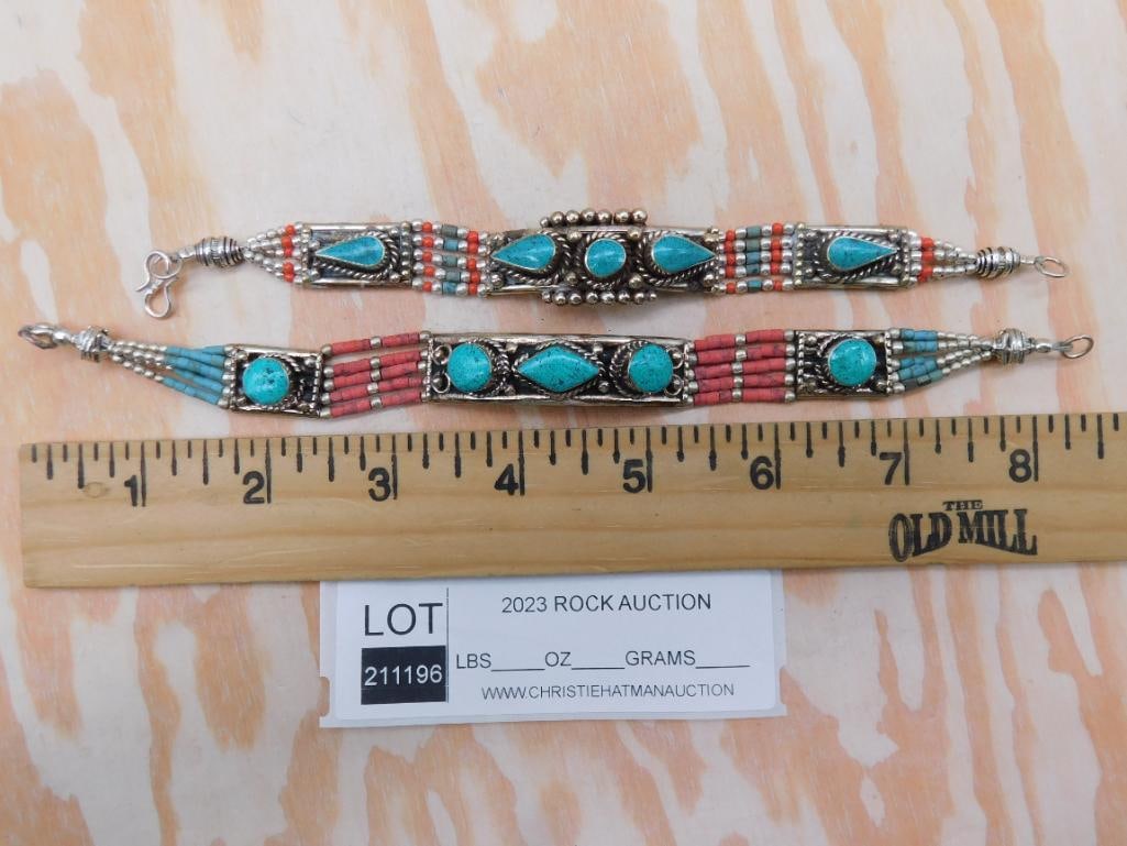 MIXED STONE BRACELETS ROCK STONE LAPIDARY SPECIMEN: WELCOME TO HATMAN AUCTIONS! SPECIAL NOTICE: Please see photos for measurements and descriptions. ***Yes, we have in house shipping with MANY REPEAT CUSTOMERS because of our streamlined service.
