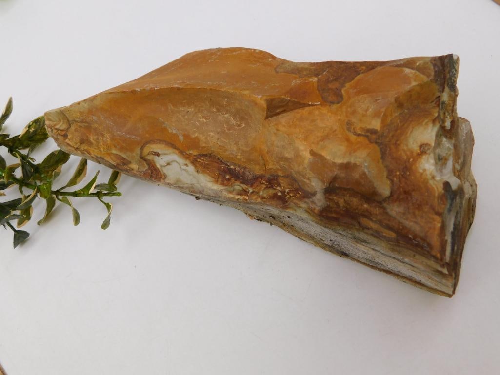 JASPER ROCK STONE LAPIDARY SPECIMEN: WELCOME TO HATMAN AUCTIONS! SPECIAL NOTICE: Please see photos for measurements and descriptions. ***Yes, we have in house shipping with MANY REPEAT CUSTOMERS because of our streamlined service.