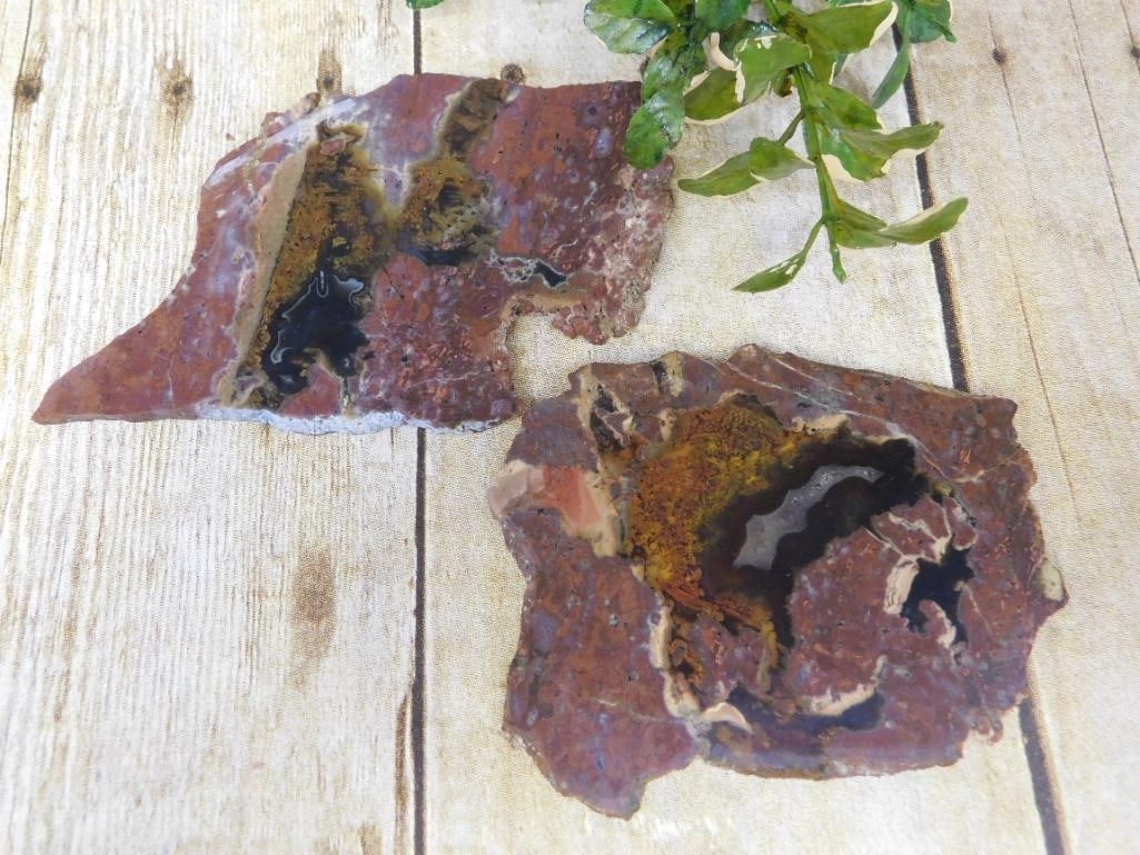 SLABS ROCK STONE LAPIDARY SPECIMEN: WELCOME TO HATMAN AUCTIONS! SPECIAL NOTICE: Please see photos for measurements and descriptions. ***Yes, we have in house shipping with MANY REPEAT CUSTOMERS because of our streamlined service.
