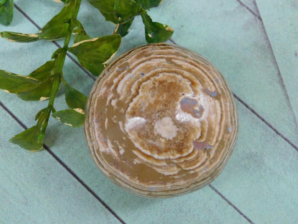 BANDED JASPER SPHERE ROCK STONE LAPIDARY SPECIMEN: WELCOME TO HATMAN AUCTIONS! SPECIAL NOTICE: Please see photos for measurements and descriptions. ***Yes, we have in house shipping with MANY REPEAT CUSTOMERS because of our streamlined service. ****We