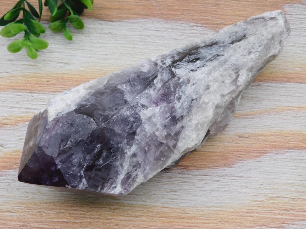 AMETHYST SCEPTER ROCK STONE LAPIDARY SPECIMEN: WELCOME TO HATMAN AUCTIONS! SPECIAL NOTICE: Please see photos for measurements and descriptions. ***Yes, we have in house shipping with MANY REPEAT CUSTOMERS because of our streamlined service. ****We