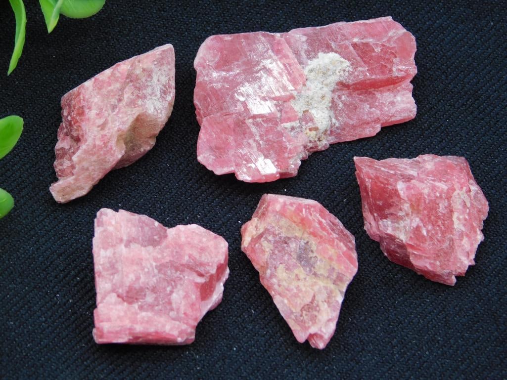 GEM RHODONITE ROCK STONE LAPIDARY SPECIMEN (1 of 2)