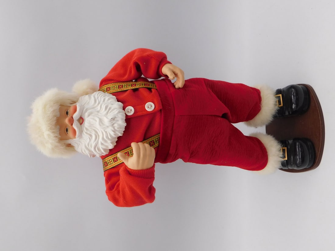 Animated Santa Claus Figure - Battery-Operated Christmas Decoration (1 of 5)