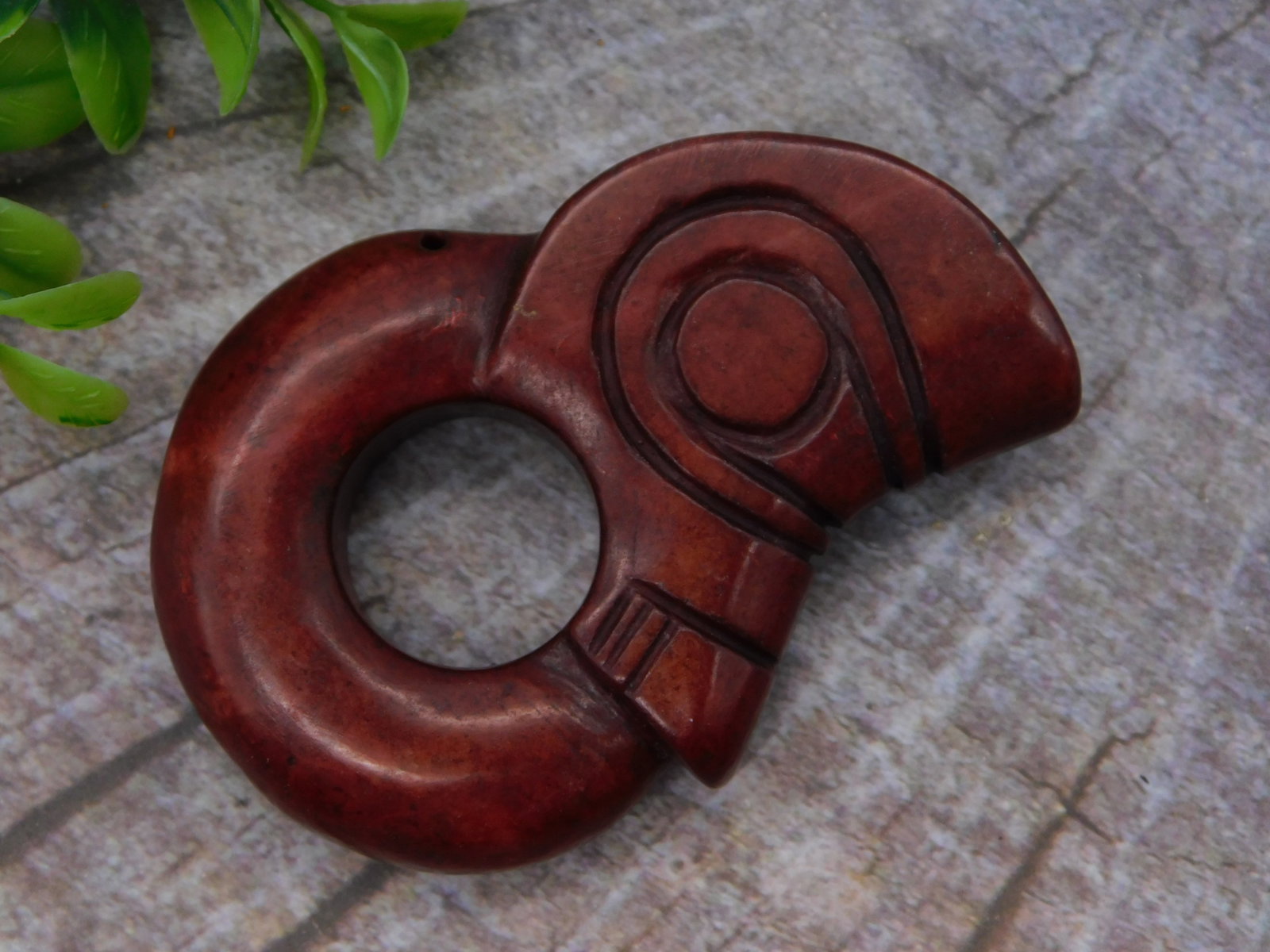 JADE Abstract Loop Design Decorative Art Collectible: Hand Carved Wood Sculpture Abstract Loop Design Decorative Art Collectible. This striking artisan wooden sculpture showcases exceptional hand-carving techniques with an abstract modernist aesthetic. T