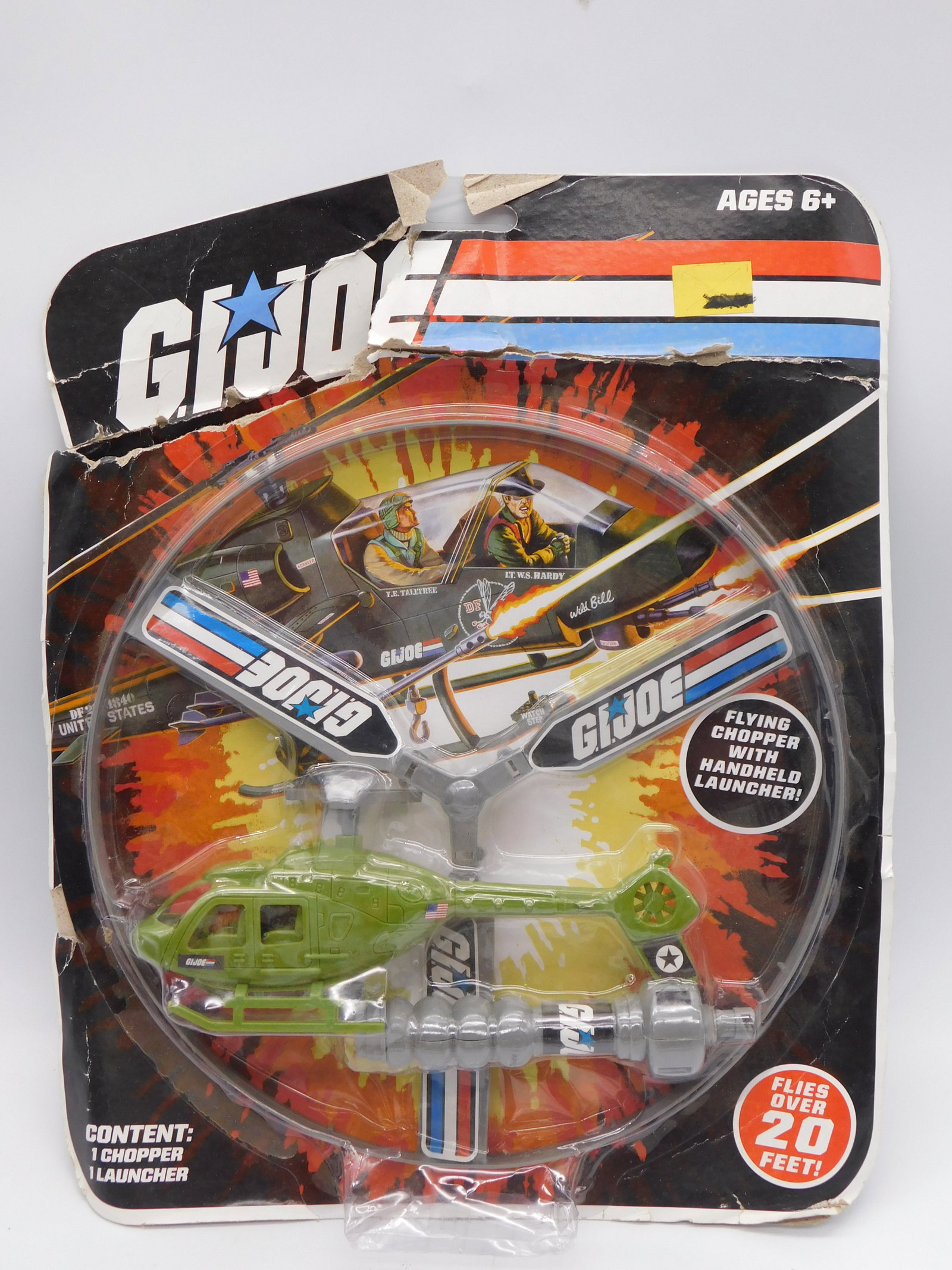 G.I. Joe Commando Assault Strike Vehicle Claw Playset with Vintage Glass Miniature Perfume Bottle (1 of 3)