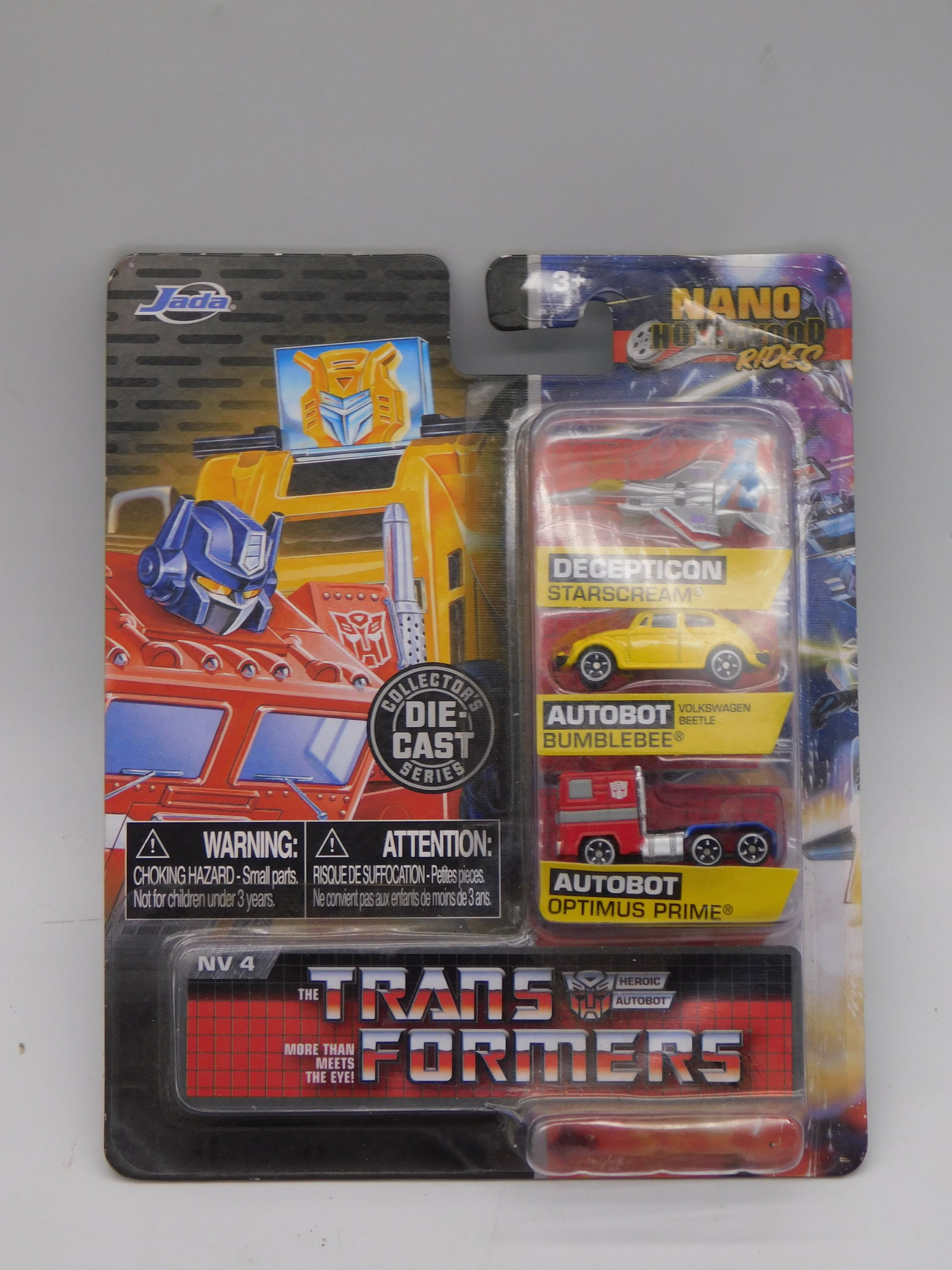 Vintage Transformers Action Figures Autobot Bumblebee Optimus Prime Starscream Collectible Toys (1 of 2)