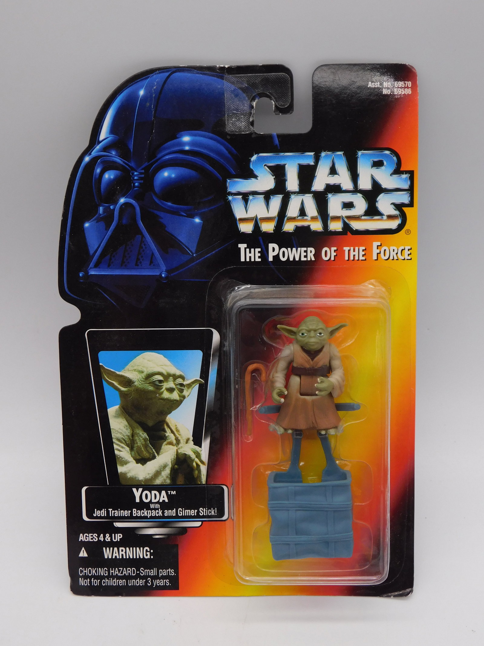 Star Wars Power of the Force Yoda Action Figure Vintage Collectible (1 of 2)
