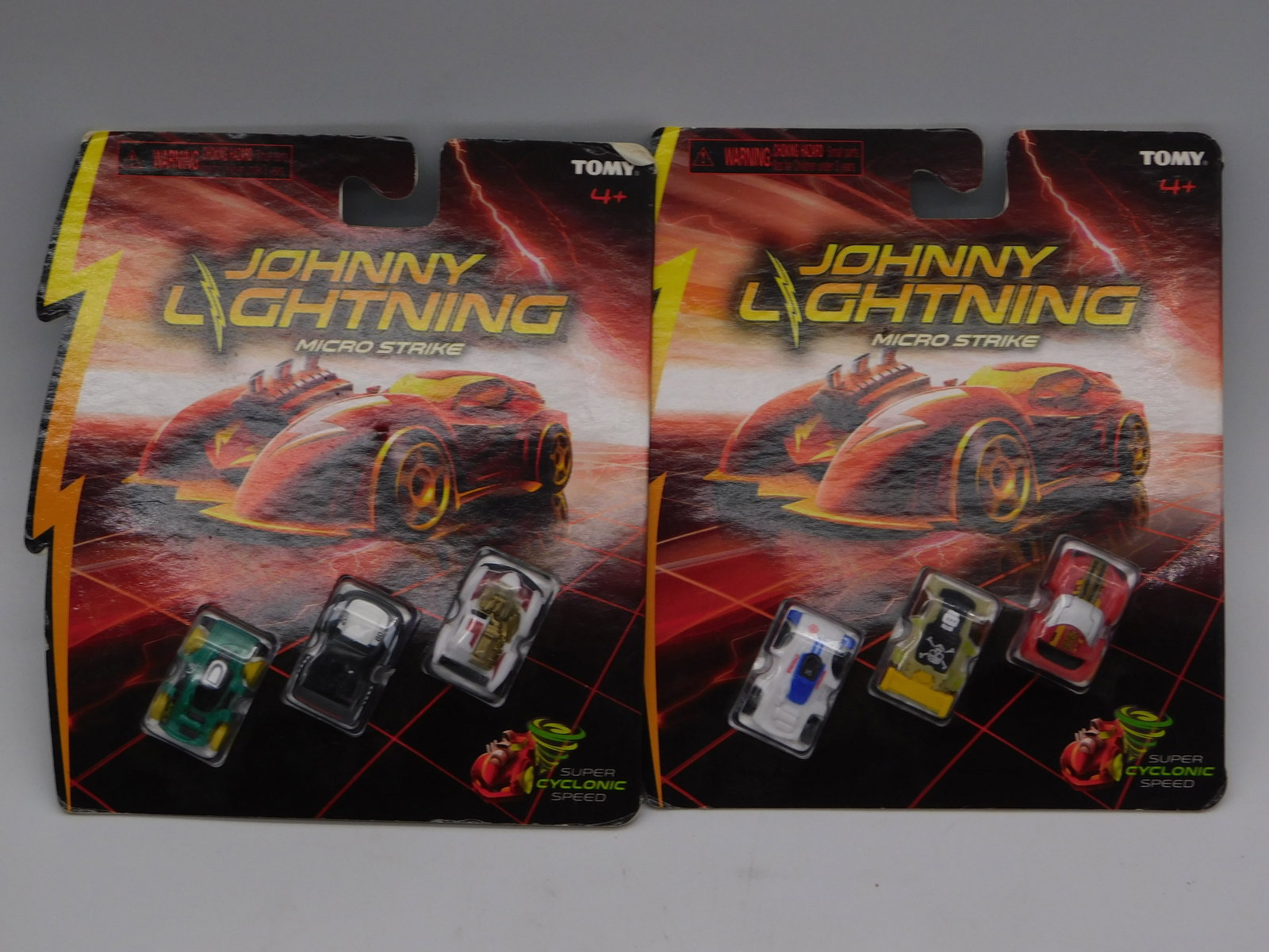 Johnny Lightning Micro Strike Die Cast Car Collection Pack Lot Two Blister Packs TOMY 2020: Johnny Lightning Micro Strike Die Cast Car Collection Pack Lot Two Blister Packs TOMY 2020. This exceptional lot features two sealed TOMY Johnny Lightning Micro Strike blister pack collections from 20