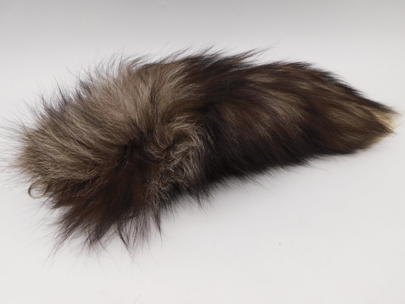 Vintage Antique Dark Brown Black Fur Brush Pelt Grooming Collectible (1 of 3)