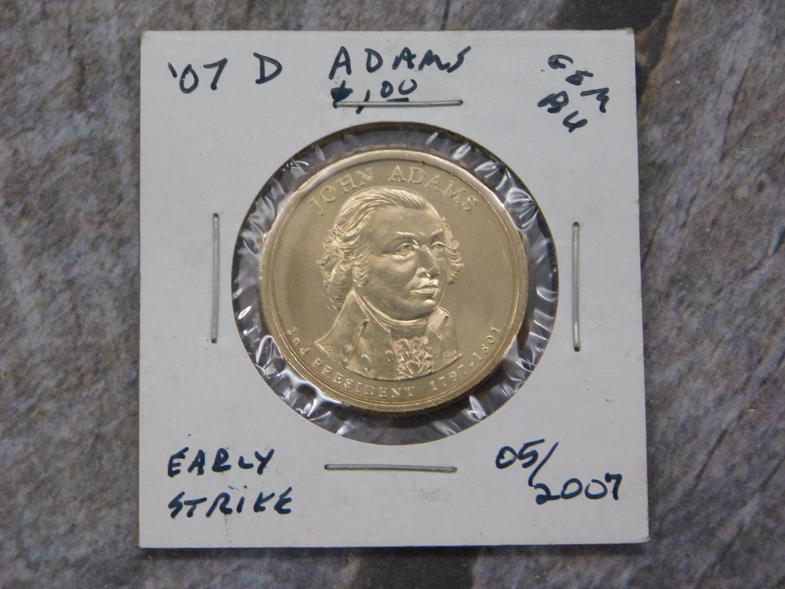 JOHN ADAMS COIN (1 of 2)