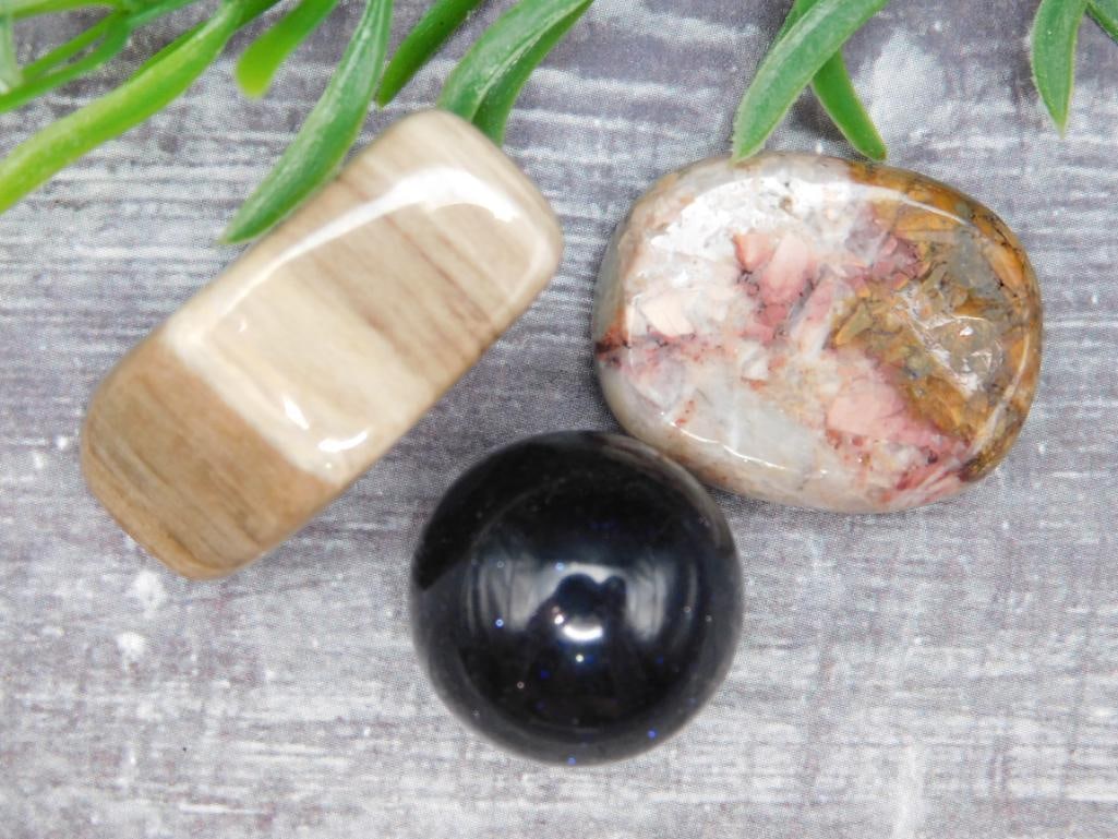 MIXED AGATE LOT ROCK STONE LAPIDARY SPECIMEN (1 of 2)