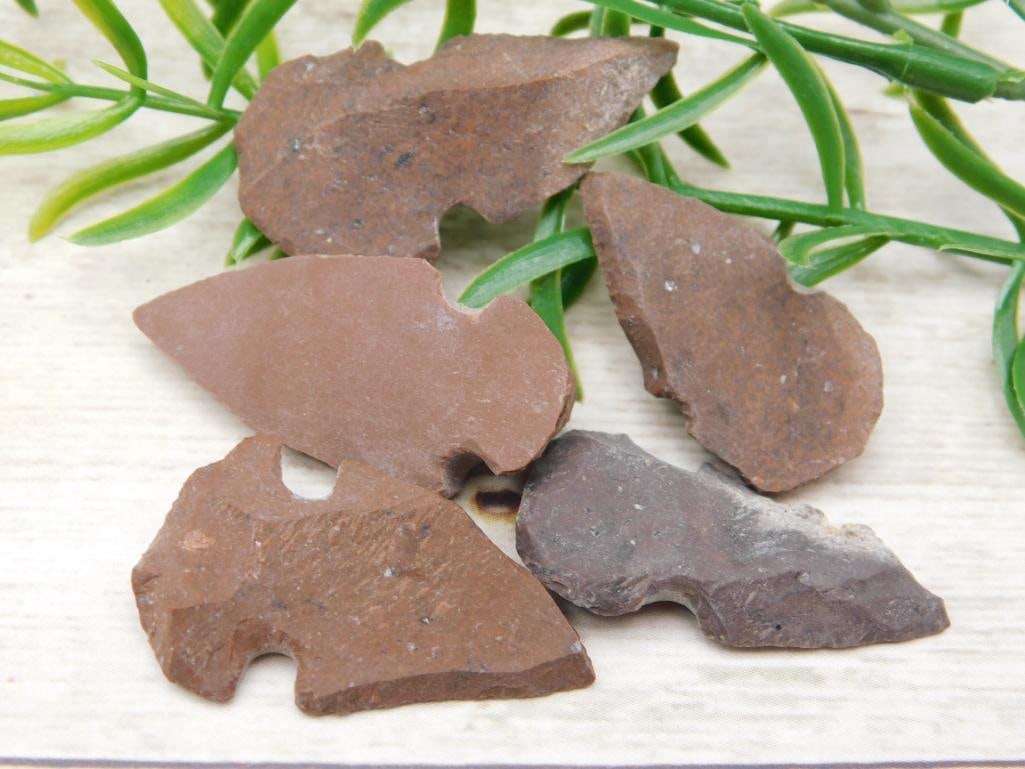 HAND KNAPPED ARTIFACT TOOLS ROCK STONE LAPIDARY SPECIMEN (1 of 2)