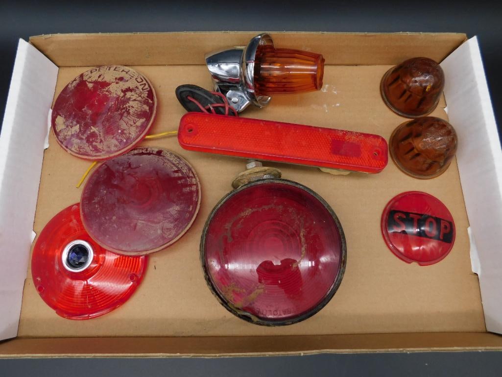 MIXED LIGHTS VINTAGE AUTOMOBILIA ANTIQUE (1 of 3)