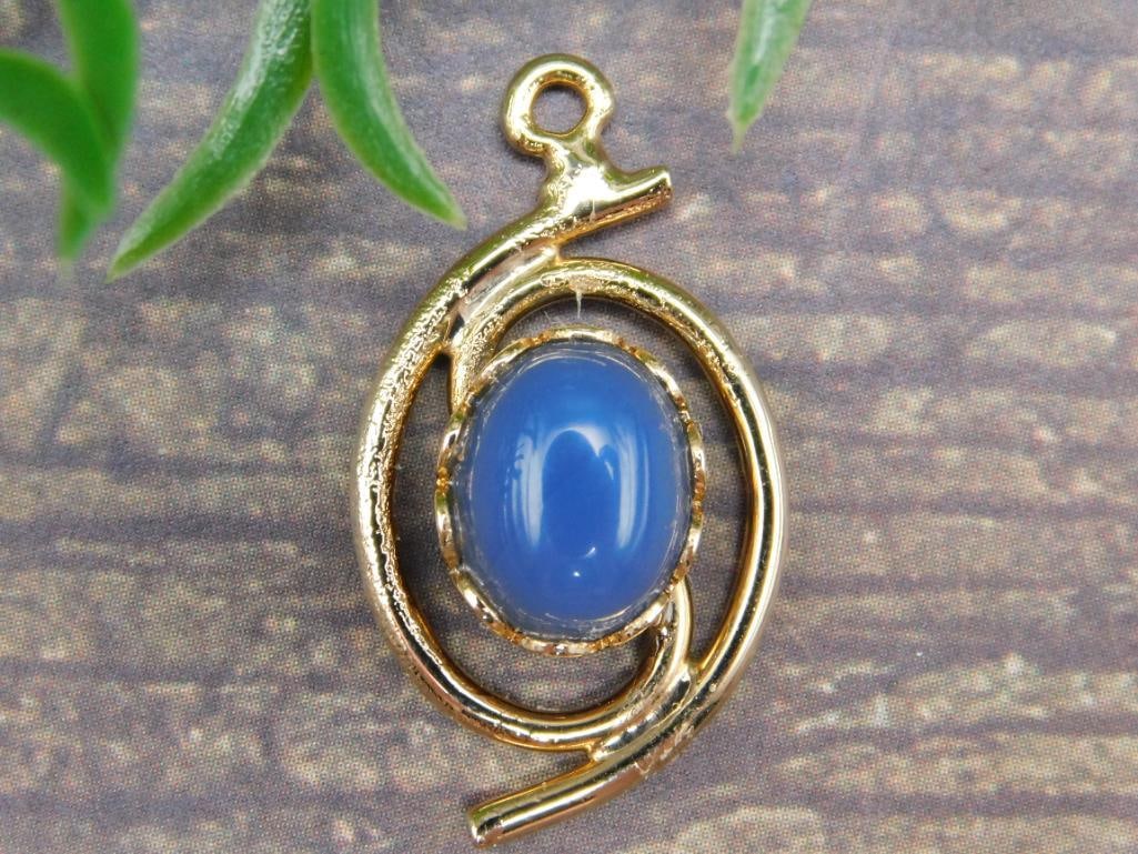 GENUINE STONE PENDANT ROCK STONE LAPIDARY SPECIMEN (1 of 4)