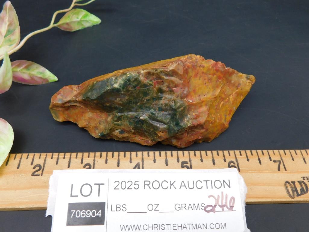 Raw Multi-Toned Jasper Stone Specimen - 2
