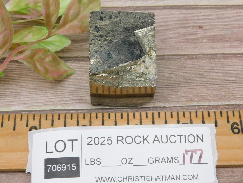 Natural Pyrite Cube Specimen - 3
