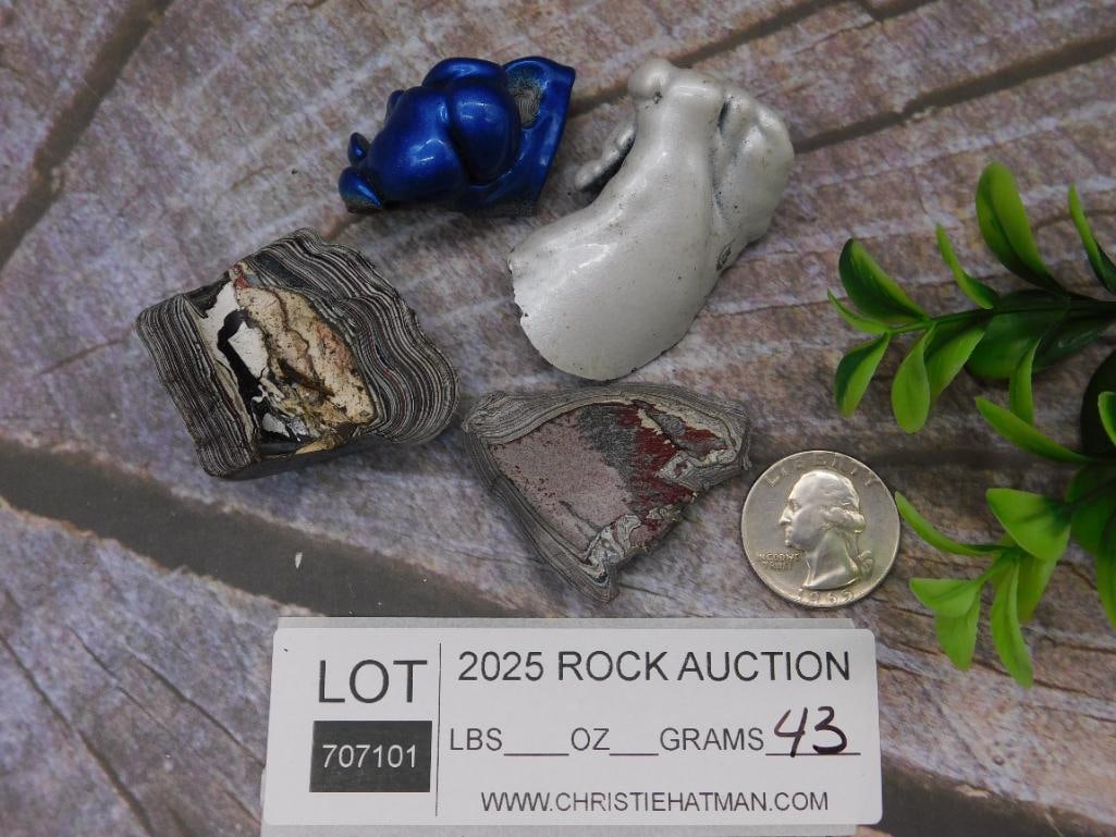 Fordite Motor City Agate - 3