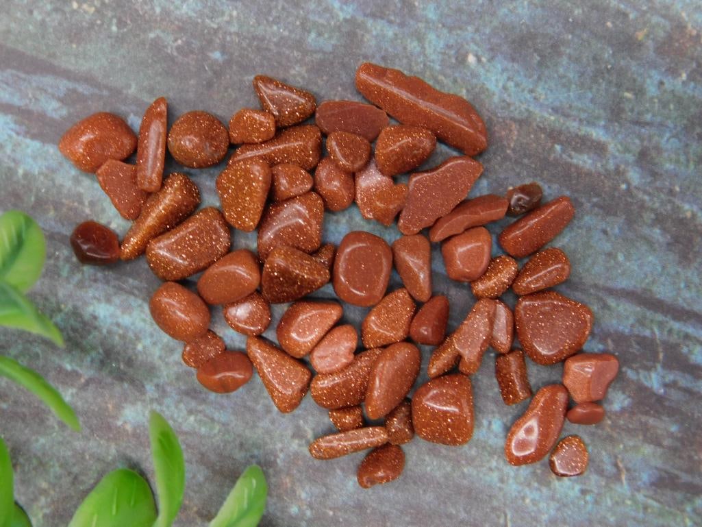 12-Gram Lot of Goldstone Gemstones (1 of 4)