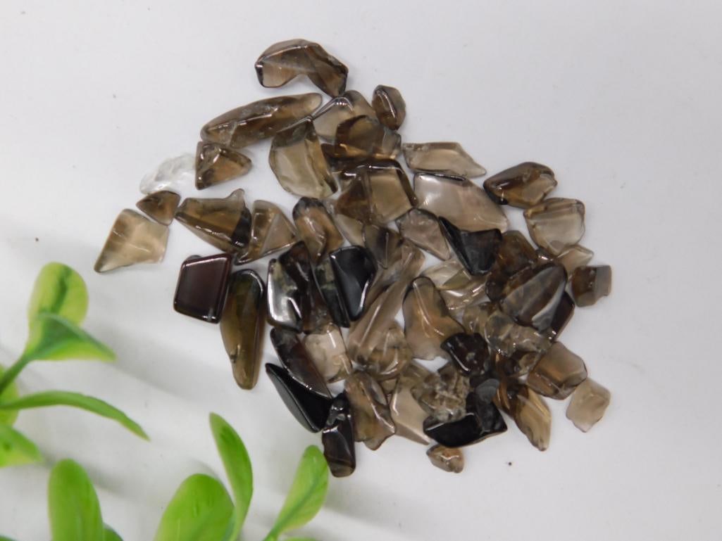 12 Grams of Smokey Quartz Gemstones (1 of 4)