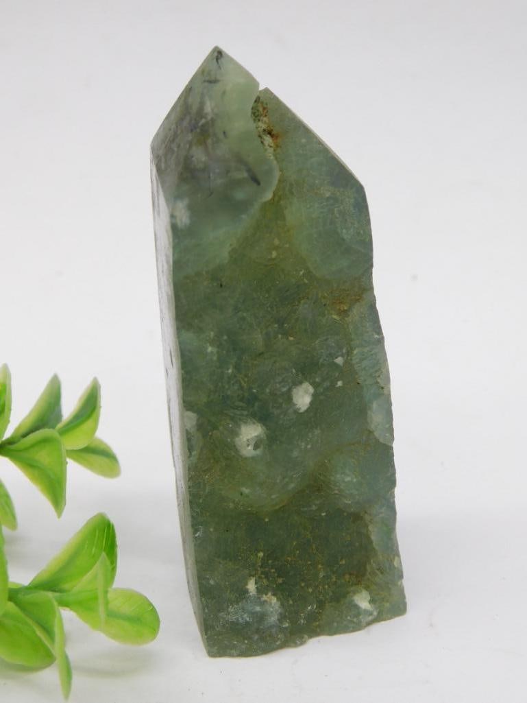 Green Quartz Crystal Point Specimen - 2