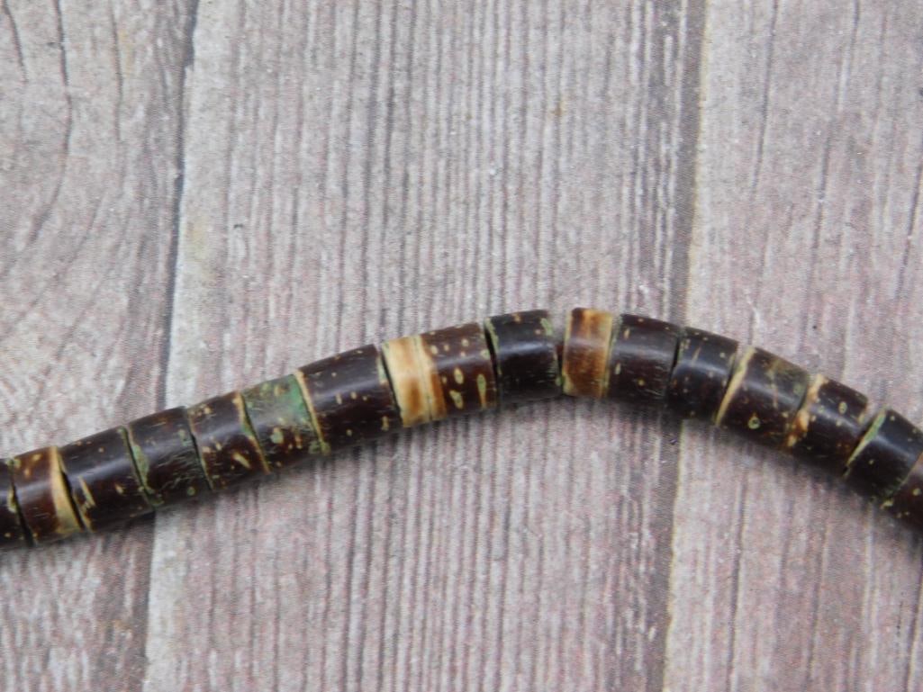 Natural Coconut Shell Beaded Necklace - 2
