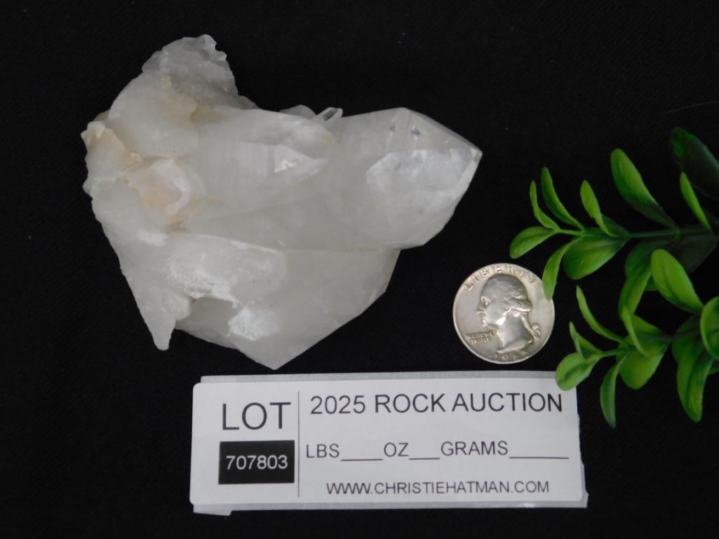 Clear Quartz Crystal Cluster with Multiple Points - 2