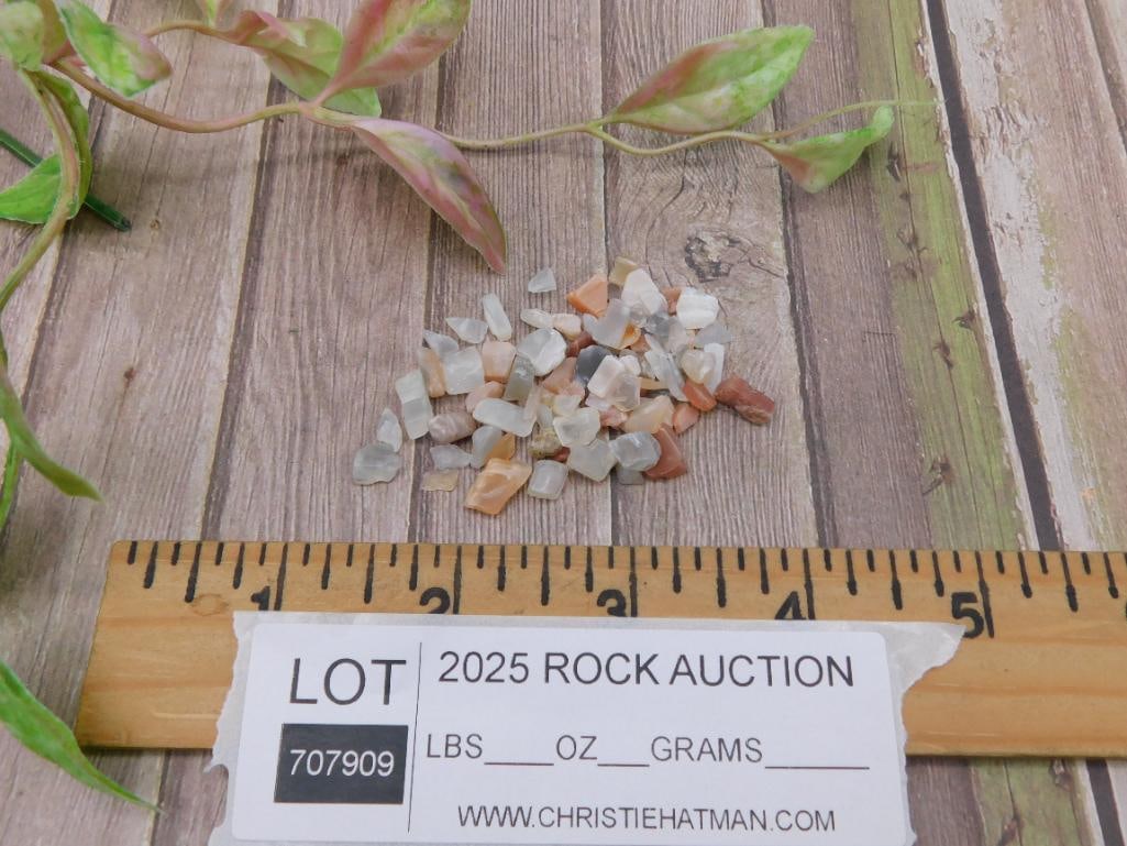 Raw Rainbow Moonstone Gemstones - 3