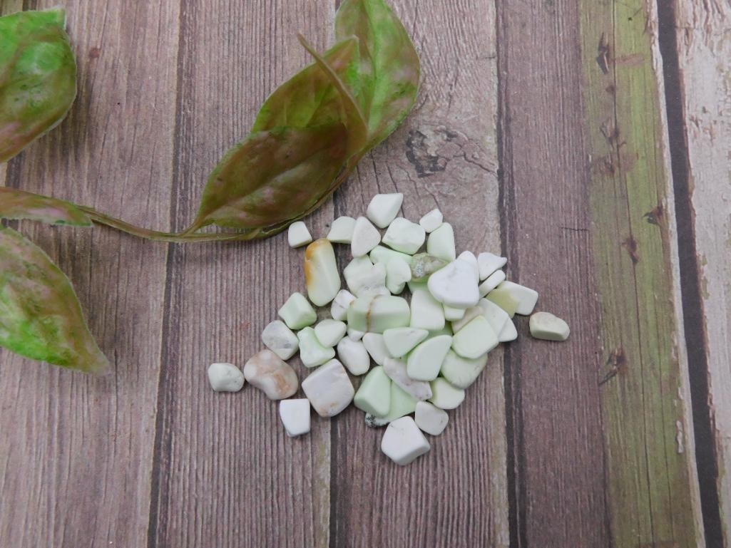 12 Grams of Lemon Chrysoprase Gemstones: 13 Grams of Lemon Chrysoprase Gemstones