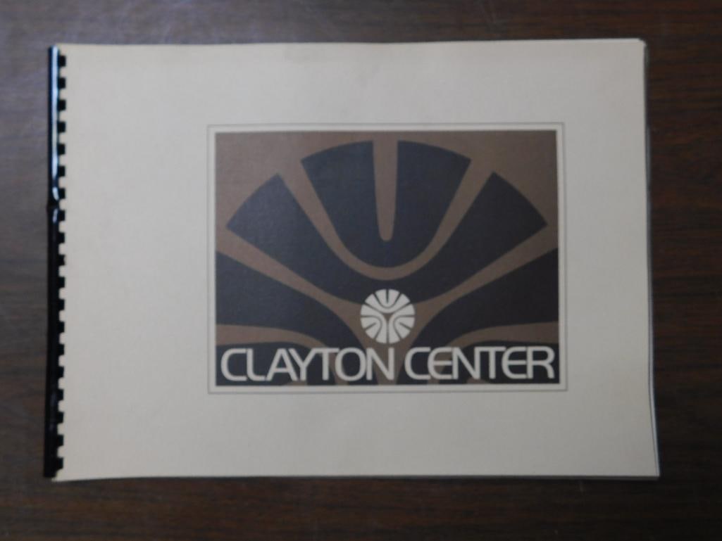 Clayton Center Properties Presentation Book: Clayton Center Properties Presentation Book