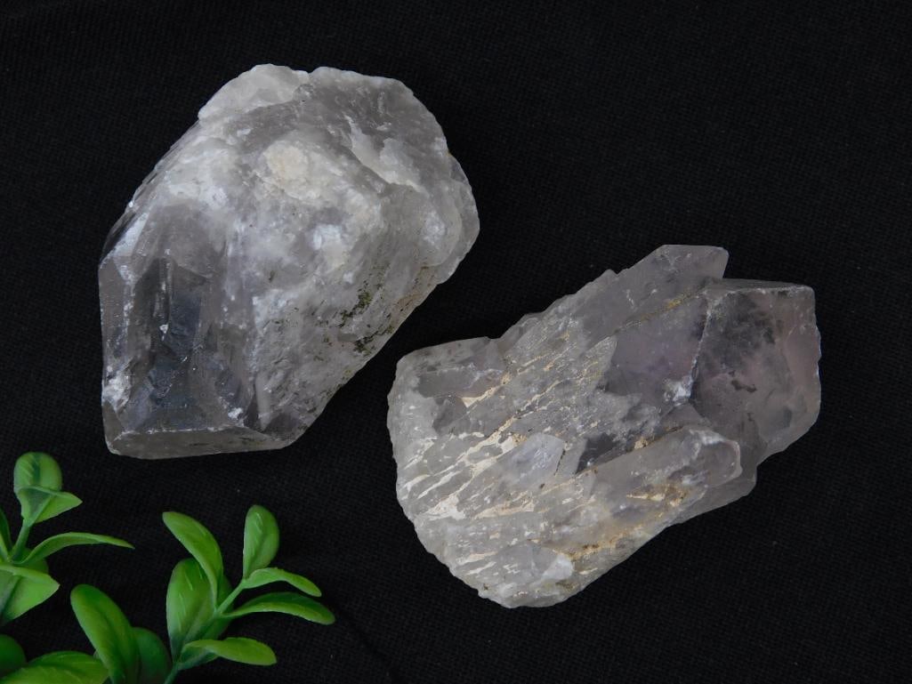 Two Natural Quartz Crystal Specimens ROCK STONE LAPIDARY SPECIMEN (1 of 2)