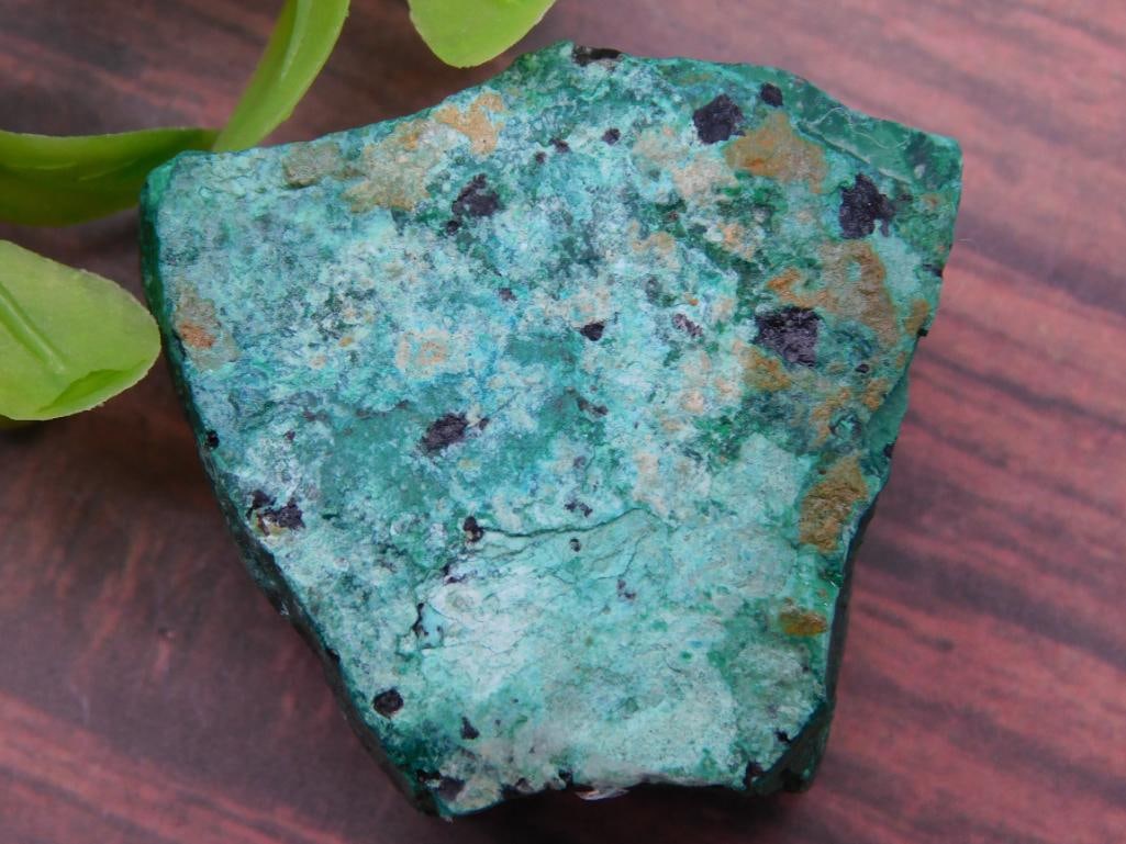 Malachite Rock Stone Lapidary Specimen: Malachite Rock Stone Lapidary Specimen